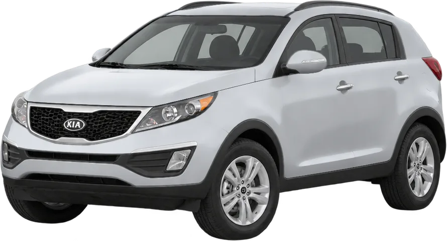 Kia Sportage 2016 front three-quarter view