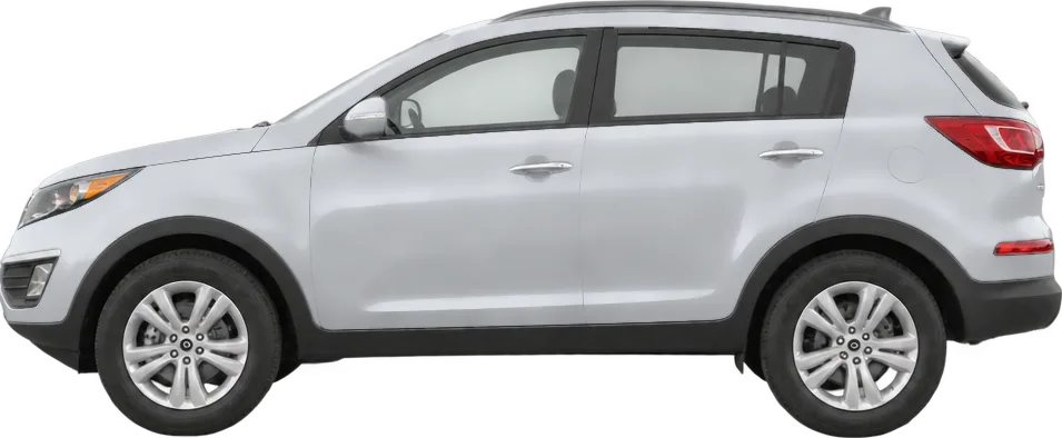 Kia Sportage 2016 side view