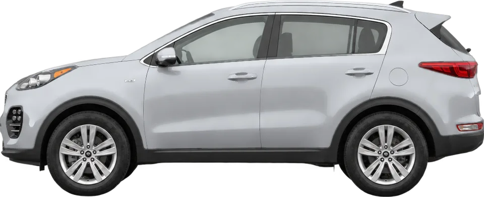 Kia Sportage 2022 side view