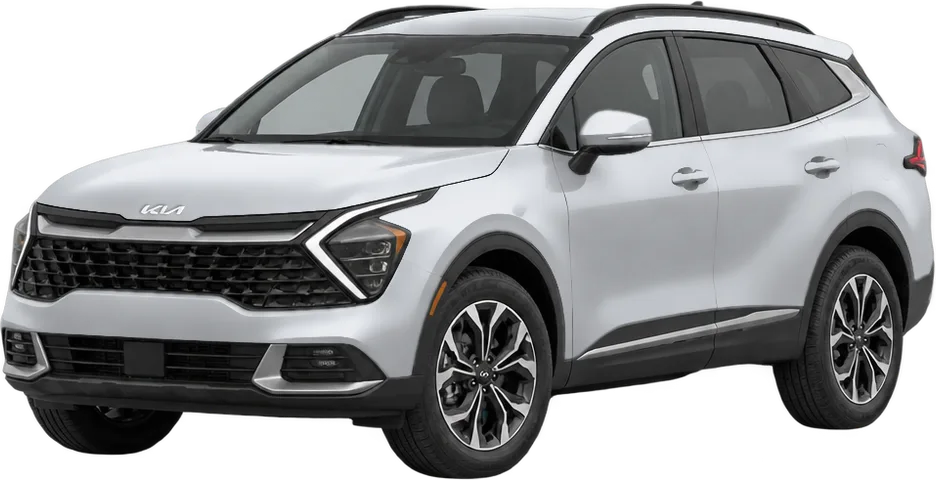 Kia Sportage 2026 front three-quarter view