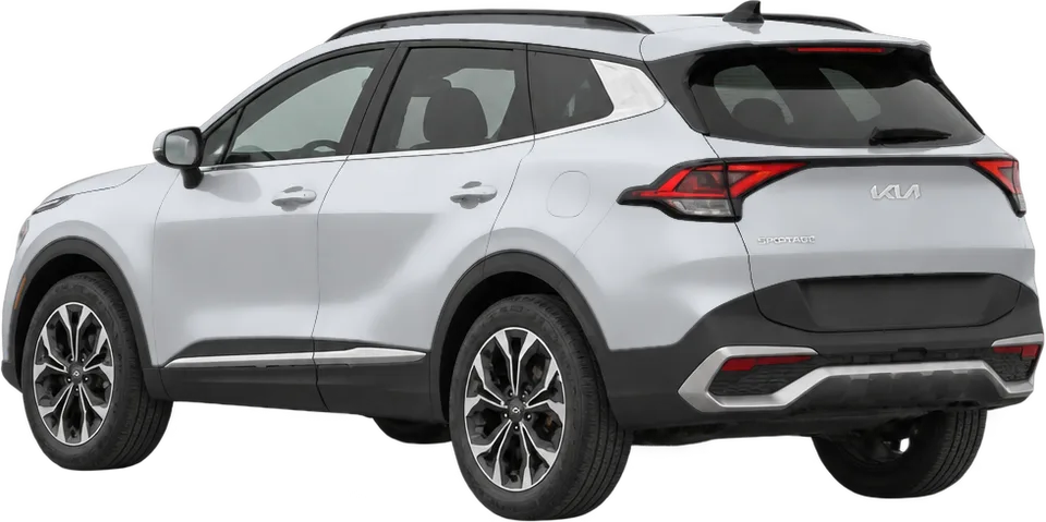 Kia Sportage 2026 rear three-quarter view
