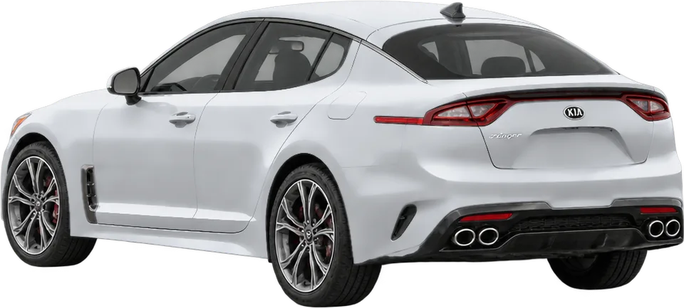 Kia Stinger 2023 rear three-quarter view