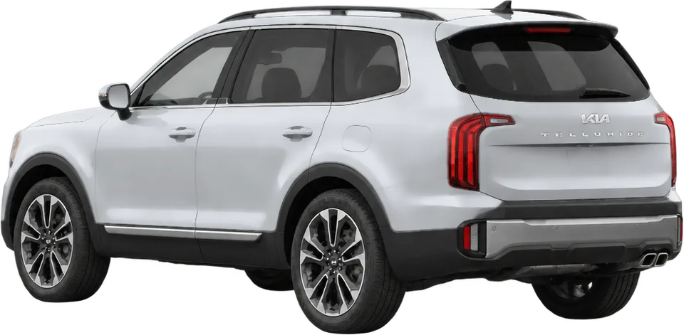 Kia Telluride 2026 rear three-quarter view