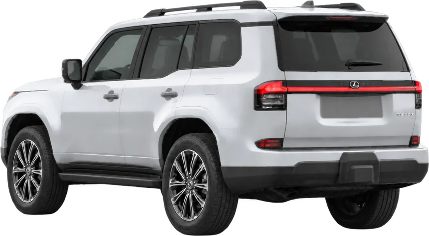 Lexus GX 2026 rear three-quarter view