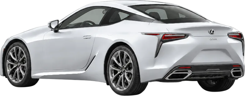 Lexus LC 2026 rear three-quarter view