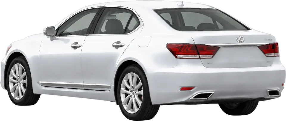 Lexus LS 2015 rear three-quarter view