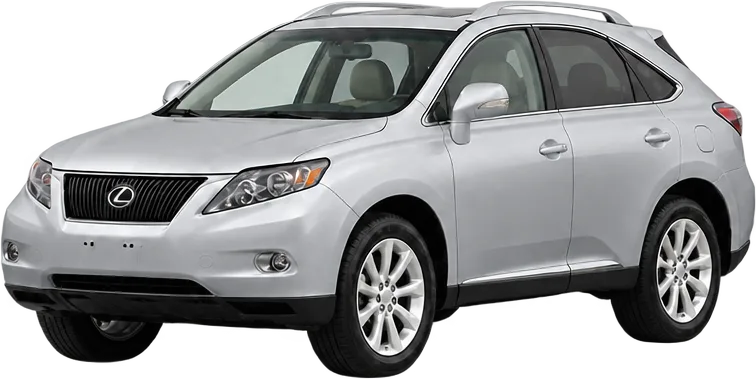 Lexus RX 2026 front three-quarter view