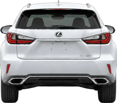 Lexus RX 2022 rear view
