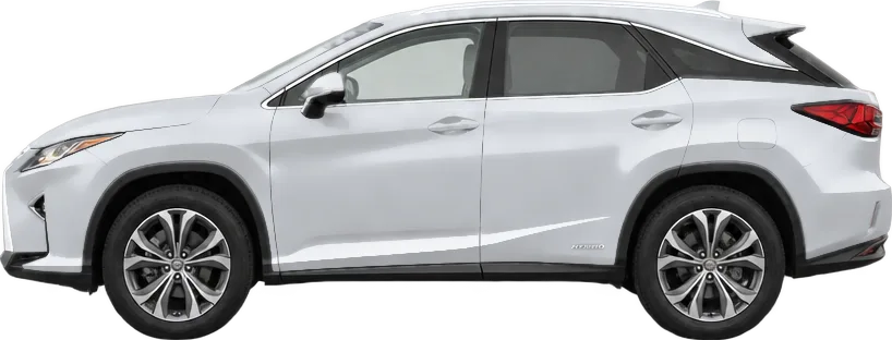 Lexus RX 2022 side view