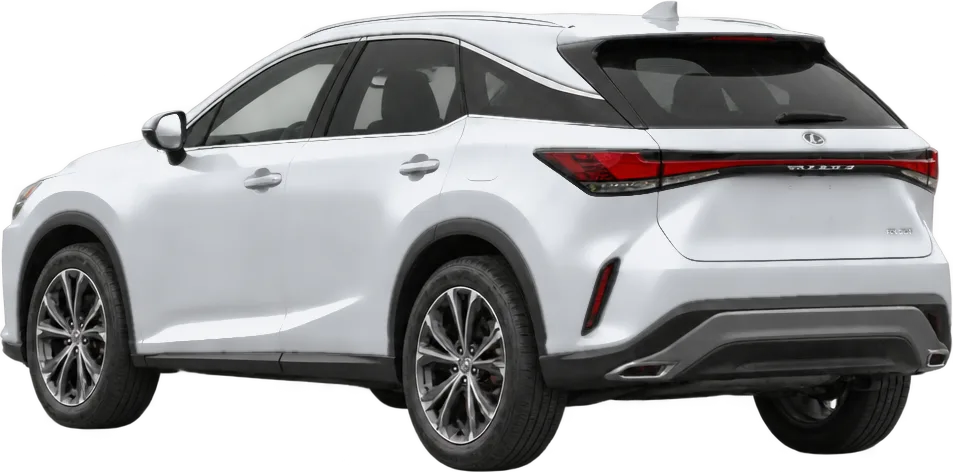 Lexus RX 2026 rear three-quarter view