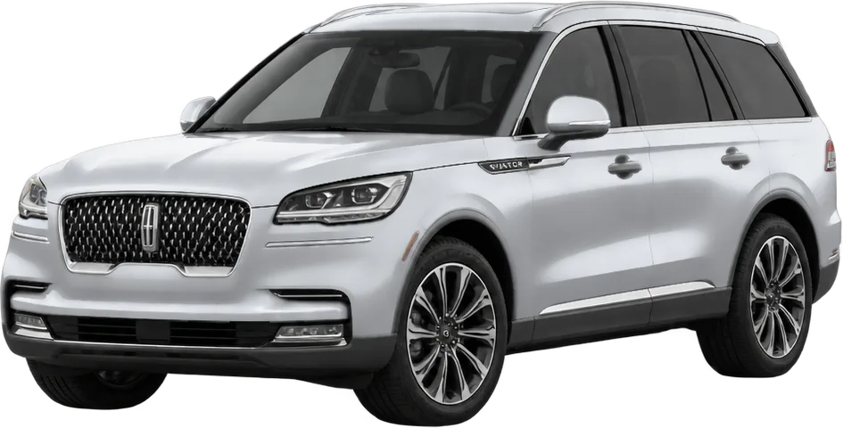 Lincoln Aviator 2026 front three-quarter view