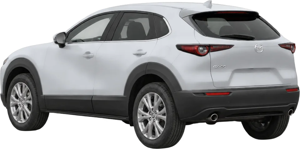 Mazda CX-30 2026 rear three-quarter view