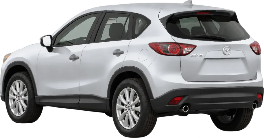 Mazda CX-5 2016 rear three-quarter view