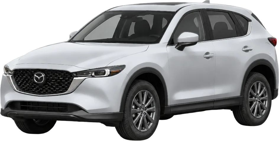 Mazda CX-5 2025 front three-quarter view