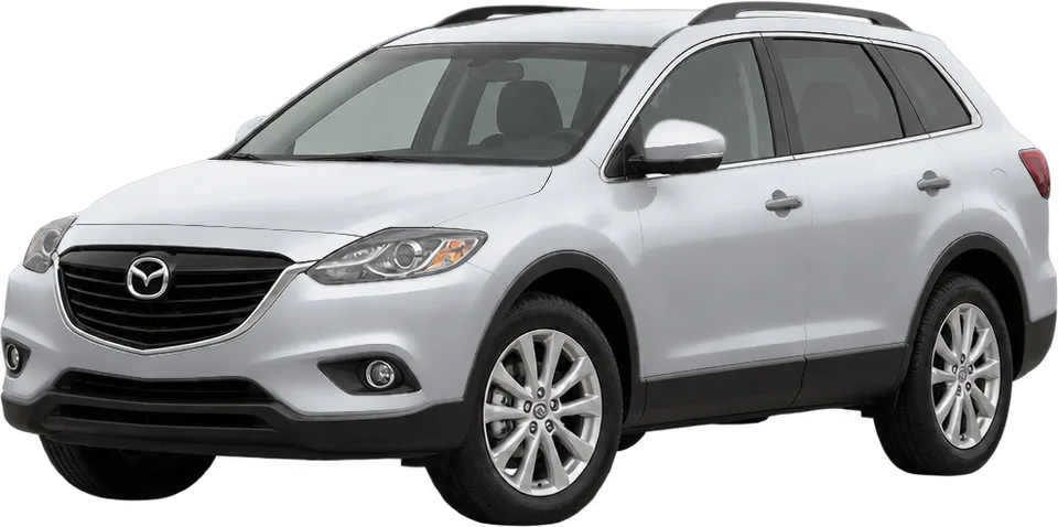 Mazda CX-9 2015 front three-quarter view