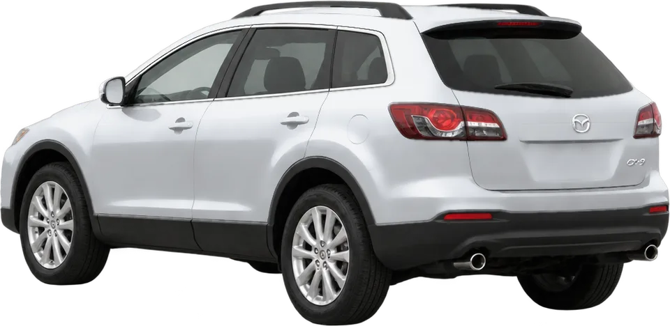 Mazda CX-9 2015 rear three-quarter view