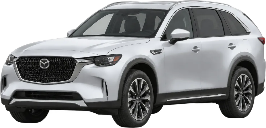 Mazda CX-90 2026 front three-quarter view