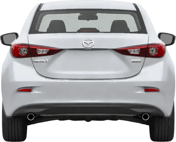 Mazda Mazda3 2018 rear view