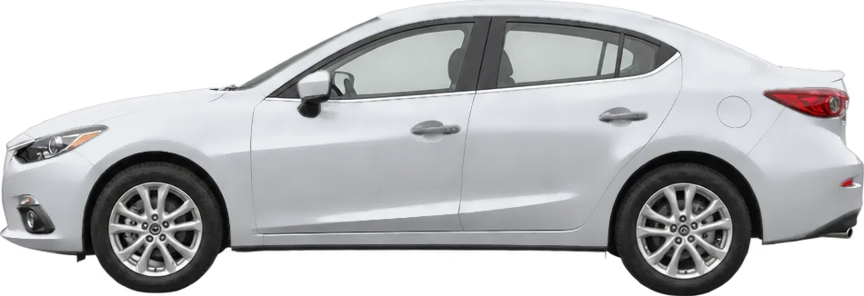Mazda Mazda3 2018 side view