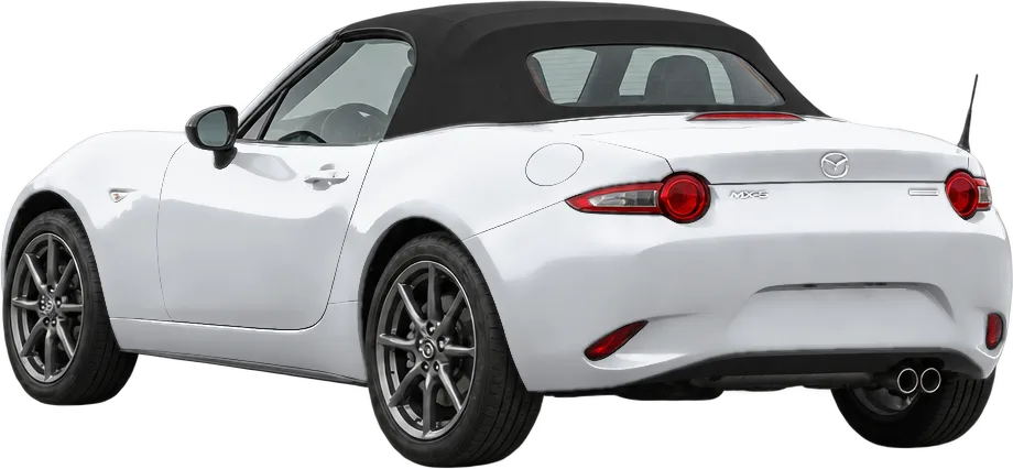 Mazda MX-5 Miata 2026 rear three-quarter view