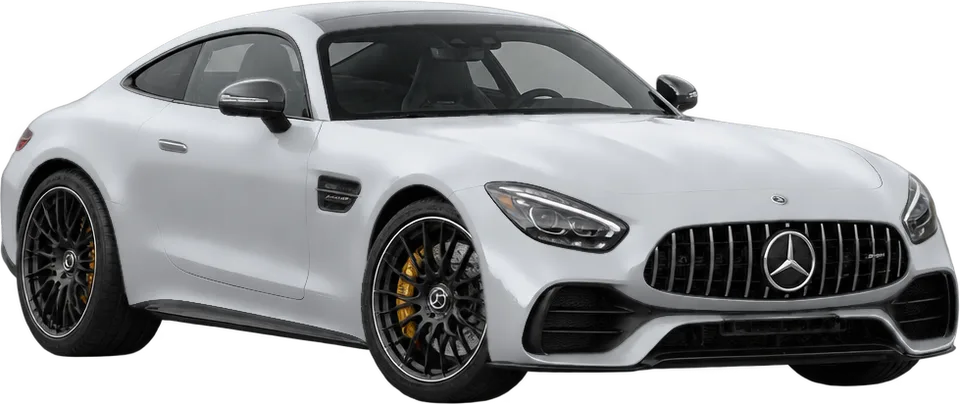 Mercedes-Benz AMG GT 2026 front three-quarter view