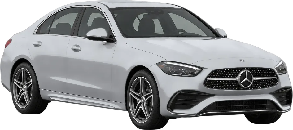 Mercedes-Benz C-Class 2026 front three-quarter view