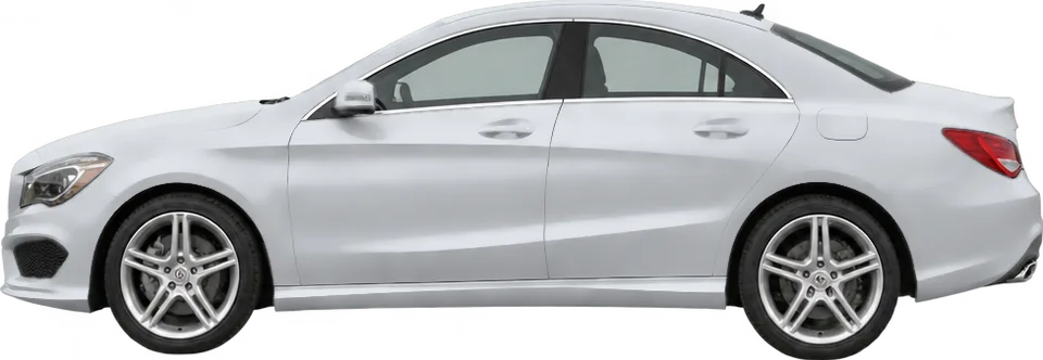 Mercedes-Benz CLA-Class 2026 side view