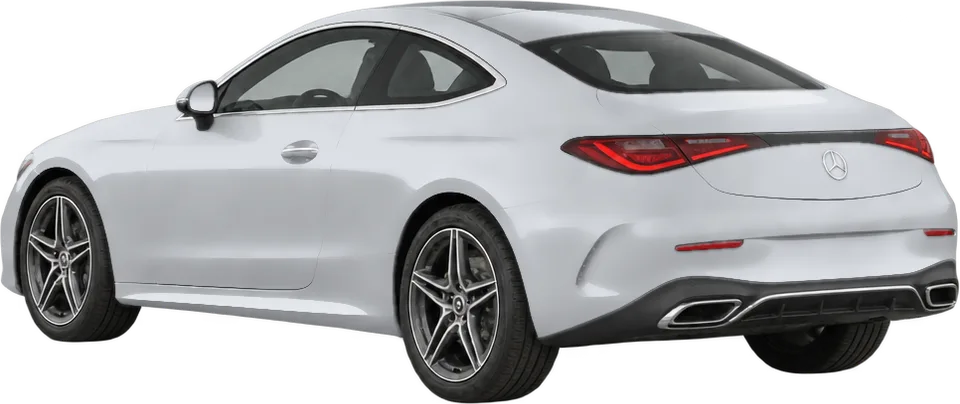 Mercedes-Benz CLE-Class 2026 rear three-quarter view