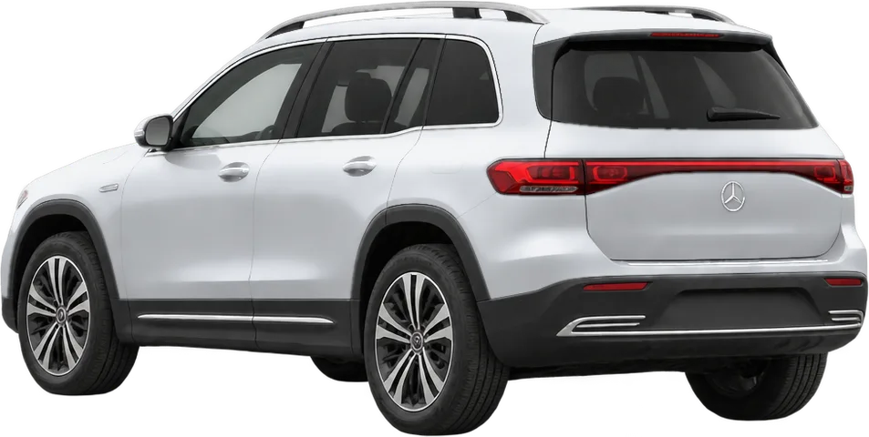 Mercedes-Benz EQB 2025 rear three-quarter view