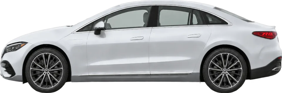 Mercedes-Benz EQE 2026 side view