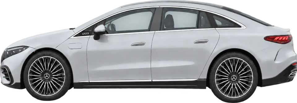Mercedes-Benz EQS 2026 side view