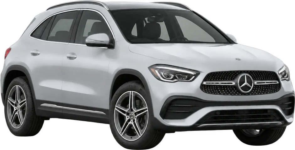 Mercedes-Benz GLA-Class 2026 front three-quarter view