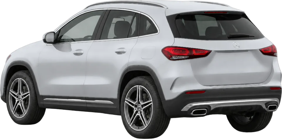 Mercedes-Benz GLA-Class 2026 rear three-quarter view