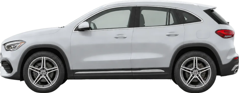 Mercedes-Benz GLA-Class 2026 side view