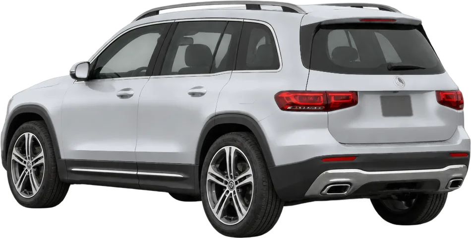 Mercedes-Benz GLB-Class 2026 rear three-quarter view