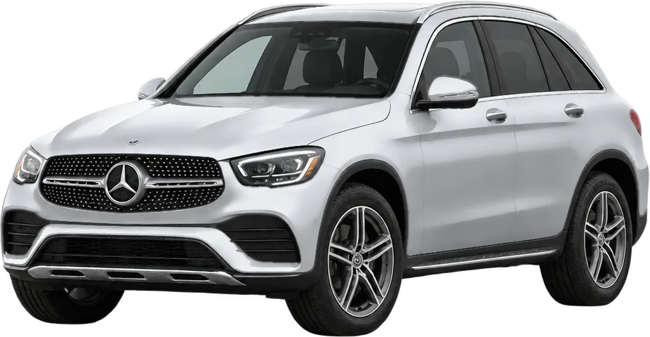 Mercedes-Benz GLC-Class 2026 front three-quarter view