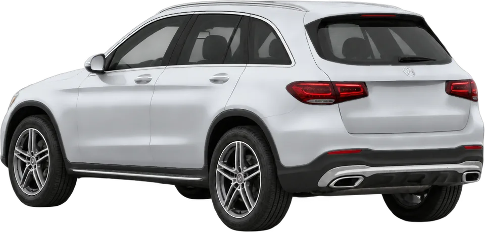 Mercedes-Benz GLC-Class 2026 rear three-quarter view