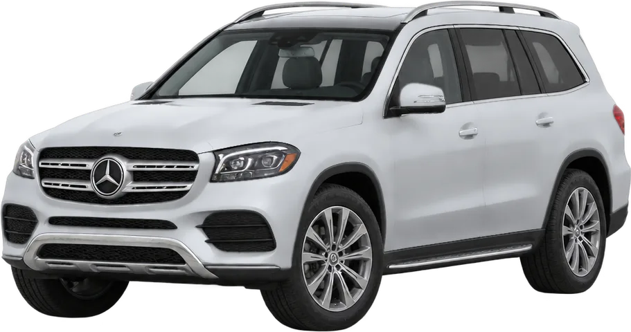 Mercedes-Benz GLS-Class 2026 front three-quarter view