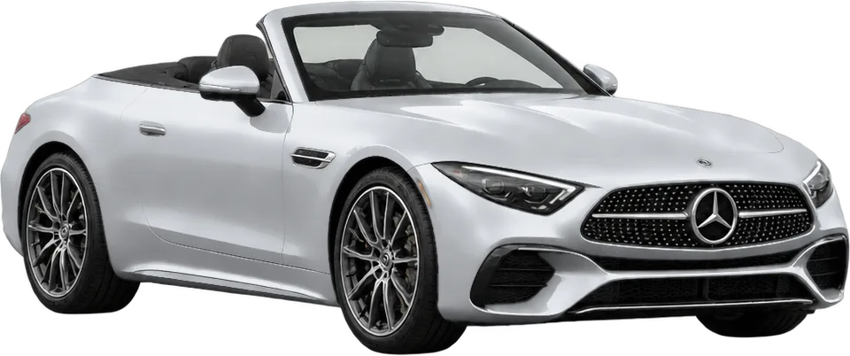 Mercedes-Benz SL-Class 2026 front three-quarter view