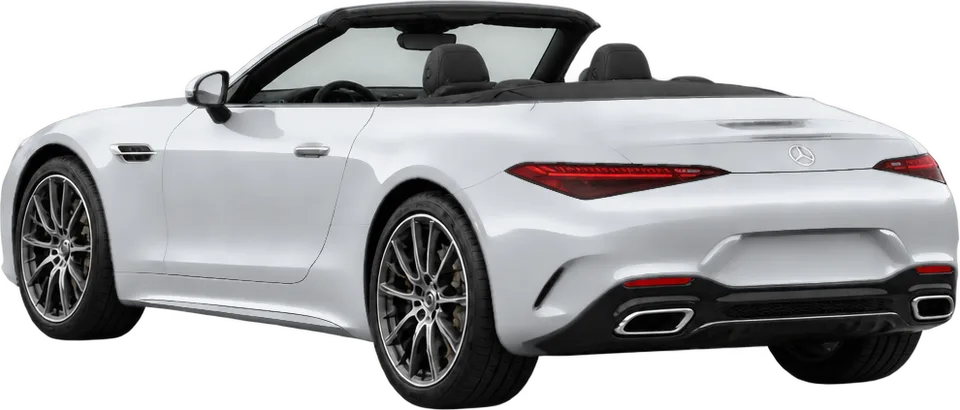 Mercedes-Benz SL-Class 2026 rear three-quarter view