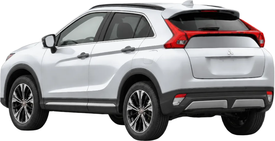 Mitsubishi Eclipse Cross 2026 rear three-quarter view