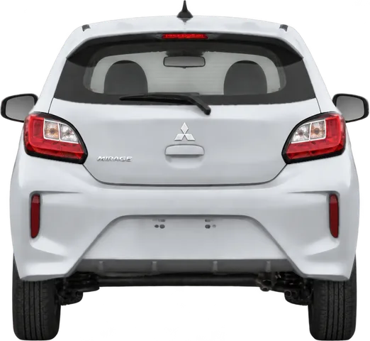 Mitsubishi Mirage 2024 rear view