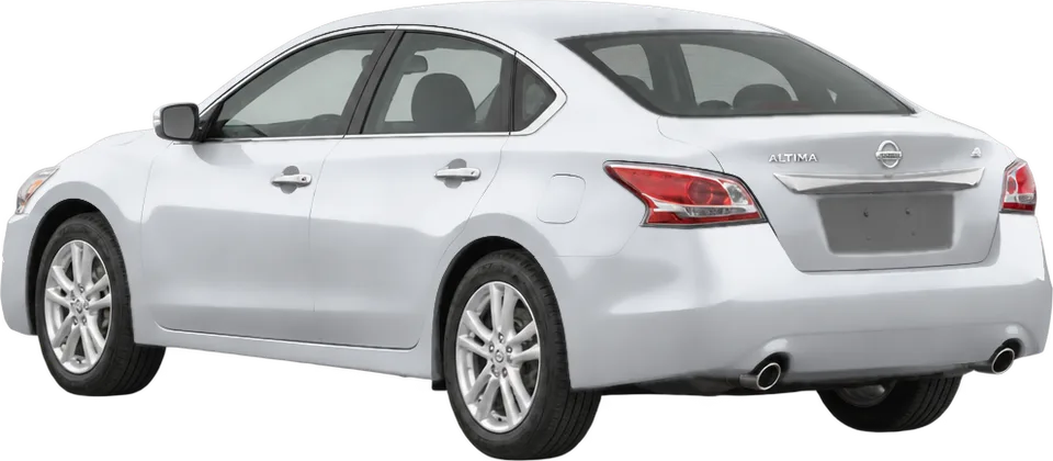 Nissan Altima 2026 rear three-quarter view