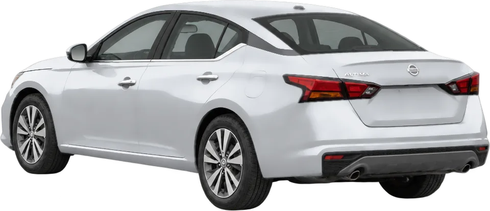 Nissan Altima 2026 rear three-quarter view