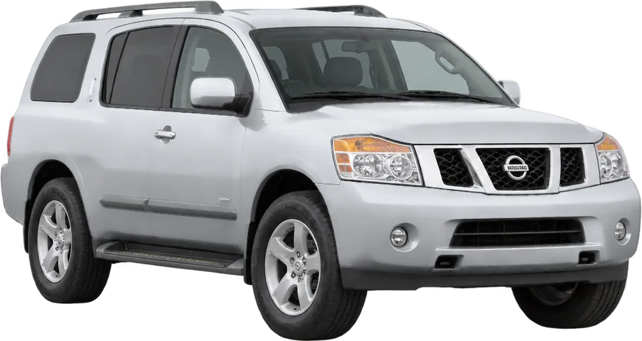 Nissan Armada 2015 front three-quarter view