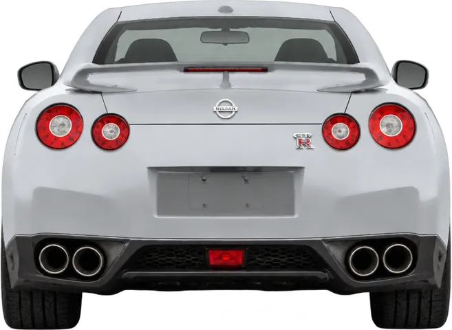 Nissan GT-R 2024 rear view