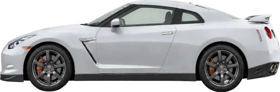 Nissan GT-R 2024 side view