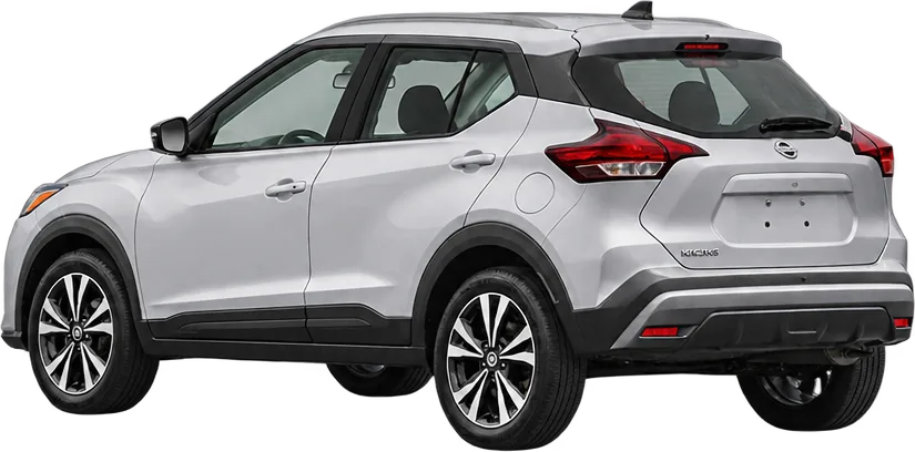 Nissan Kicks 2024 rear three-quarter view