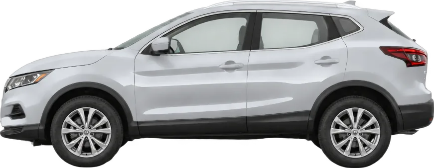 Nissan Rogue Sport 2022 side view