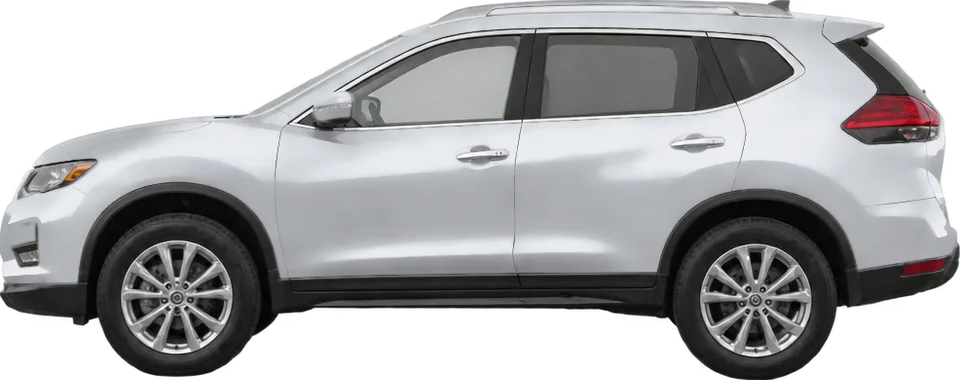 Nissan Rogue 2020 side view